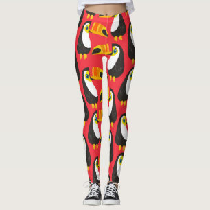 Legging Pássaros Araras Incríveis