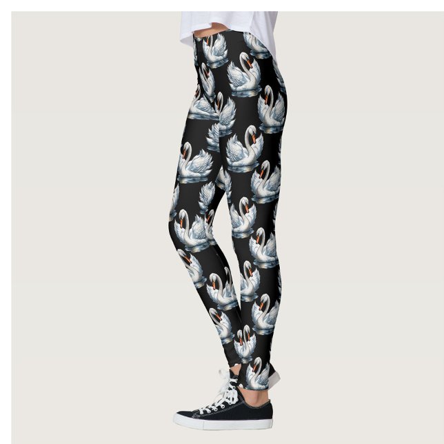 Legging Pássaros do Cisne - Design (Criador carregado)