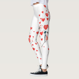 Legging Pássaros para o Dia dos Namorados