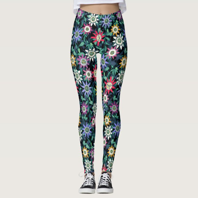 Legging passiflora (Frente)