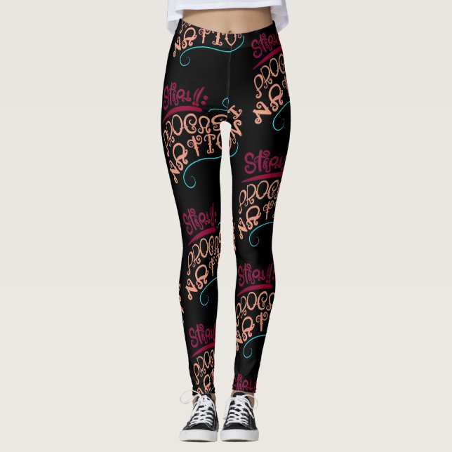Legging Passo 1: Procrastinação (Frente)