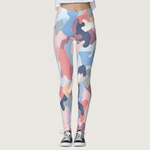 Legging Pastel Camouflage