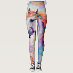 Legging Pastel Color Unicorn