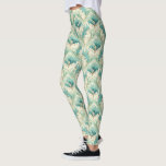 Legging Pastel colorido delicados motivos florais ornament<br><div class="desc">Um conjunto cativante de designs digitais com delicados motivos florais ornamentais. Com uma paleta de cor pastel suave, esses padrões misturam elegância com um toque da natureza.</div>