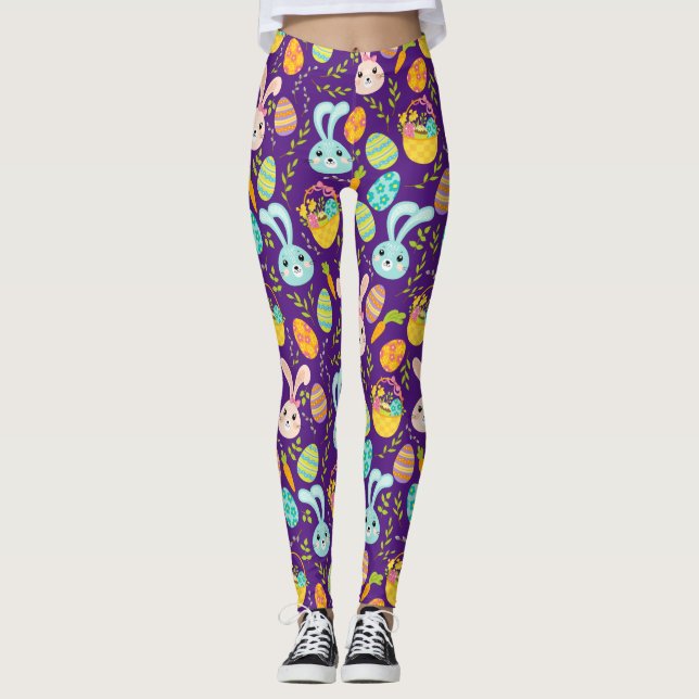 Legging Pastel Easter Bunny (Frente)