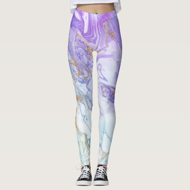 Legging Pastel Marble (Frente)