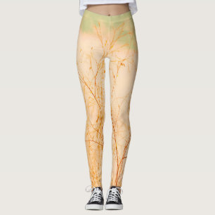 Legging Pastel Pale Ouro Brunches Sky