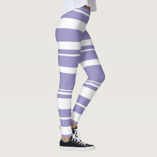 Legging Pastel Pálido Lavanda Roxo-Arte