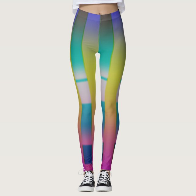 Legging Pastel Peacock (Frente)