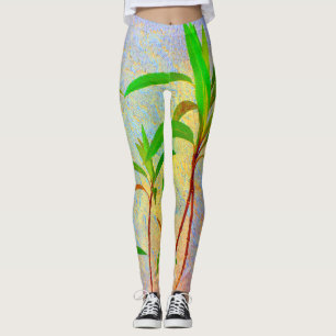 Legging Pastel tropical