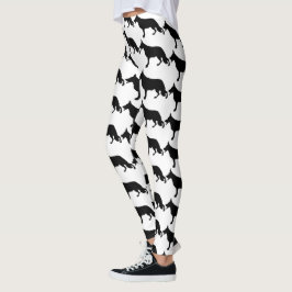 Legging Pastor Alemão Preto Puro