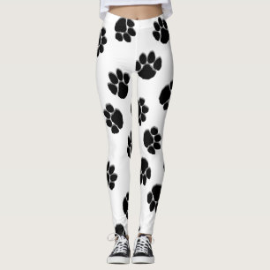 Legging Pata Imprime Branco