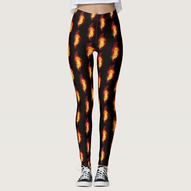 Legging Patilha de Fogo (Frente)