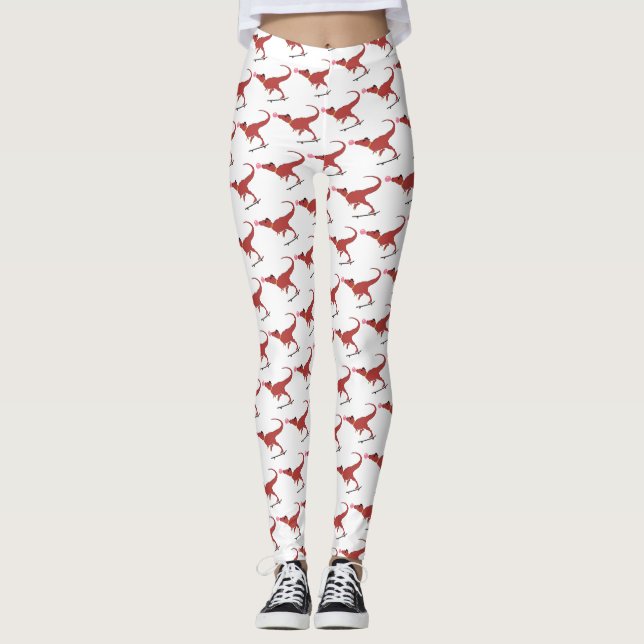 Legging Patinador T-rex (Frente)