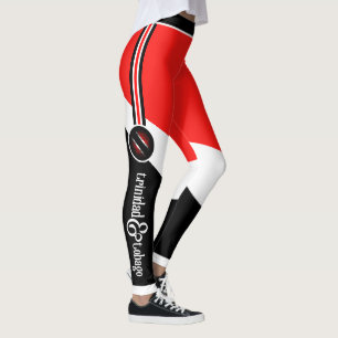 Legging Patriotic Trinidad e Tobago Colors with Name