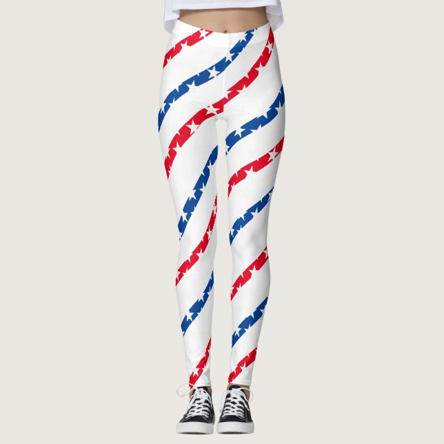 Legging Patriótico americano (Frente)