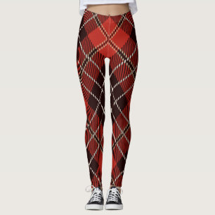 Legging Patterno Colorfull Scottish Geométrico Vintage