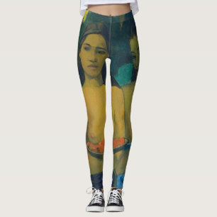 Legging Paul Gauguin - Duas Mulheres Tahitianas