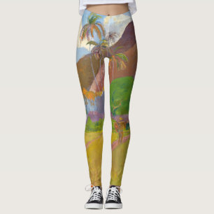 Legging Paul Gauguin - Paisagem Taitiiana