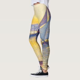 Legging Paul Signac - O Porto ao Pôr-do-Sol, Ópera 236