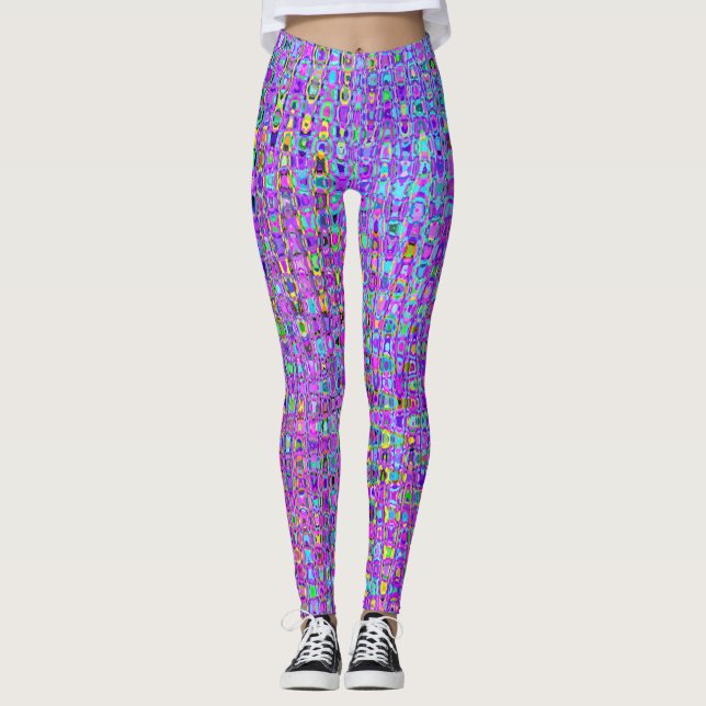 Legging Pavão-roxo (Frente)