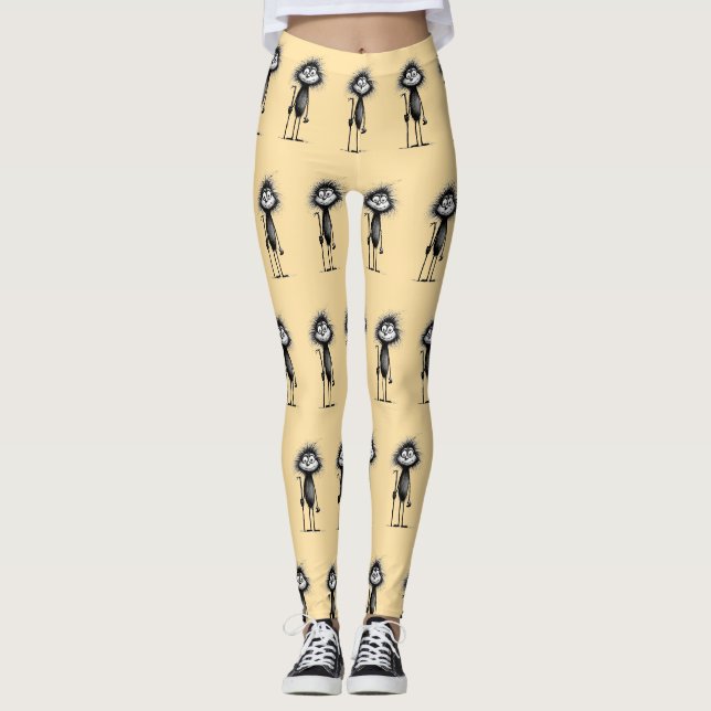 Legging Pavian baboon (Frente)