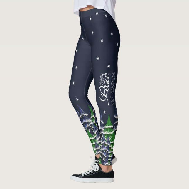 Legging Paz No Feriado Da Terra (Esquerda)