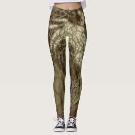 Legging Pé-Grande nas Pernas das Sombras