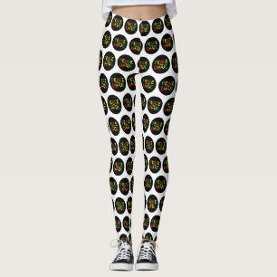 Legging PEACE and LOVE, estilo reggag