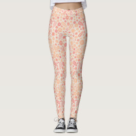 Legging Peach Airy Wildflower Meadow Standard