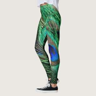 Legging Peacock Feather Lucky