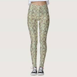 Legging Peau reptile serpent