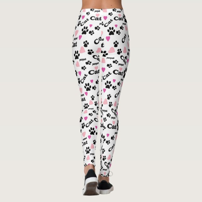 Legging Pegadas de gato (Verso)