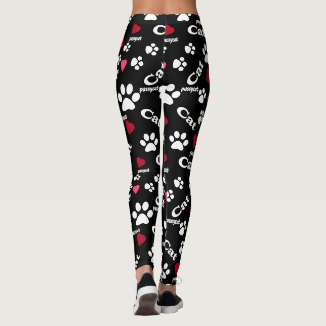 Legging Pegadas de gato (Verso)