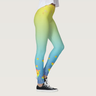 Legging Peixes do soprador