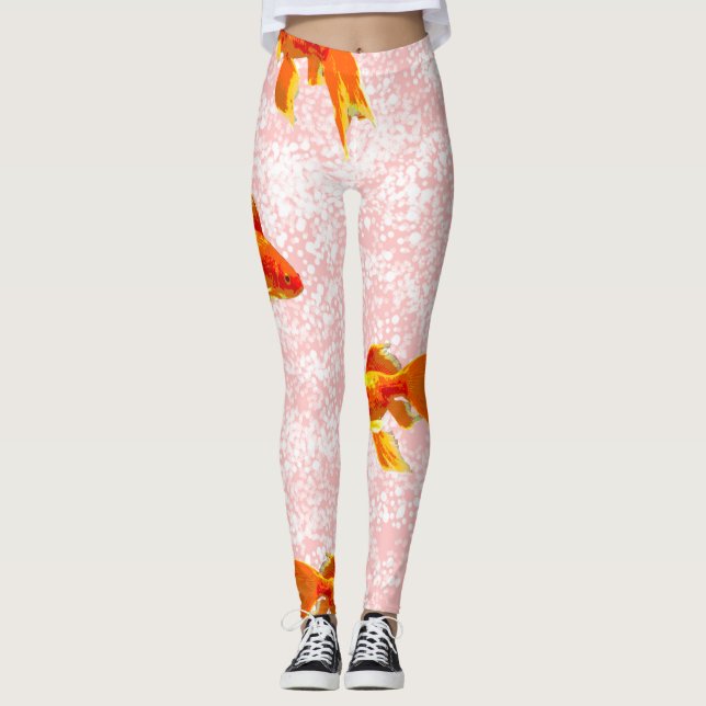 Legging Peixes dourados (Frente)