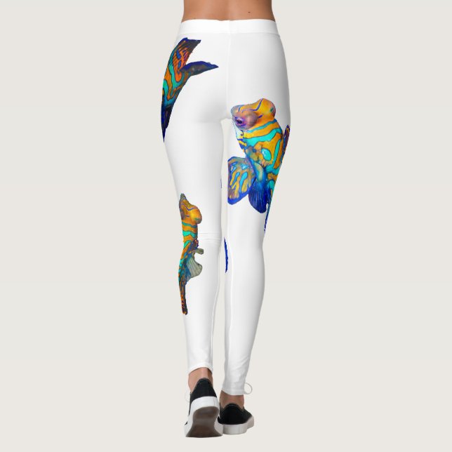 Legging Peixes Mandarin  (Verso)