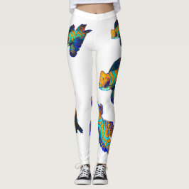 Legging Peixes Mandarin