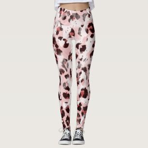 Legging Pele Animal Leopardo: Tie Dye Elegance.