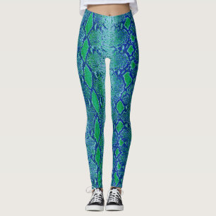 Legging Pele Cobra colorida