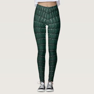 Legging Pele crocodilo
