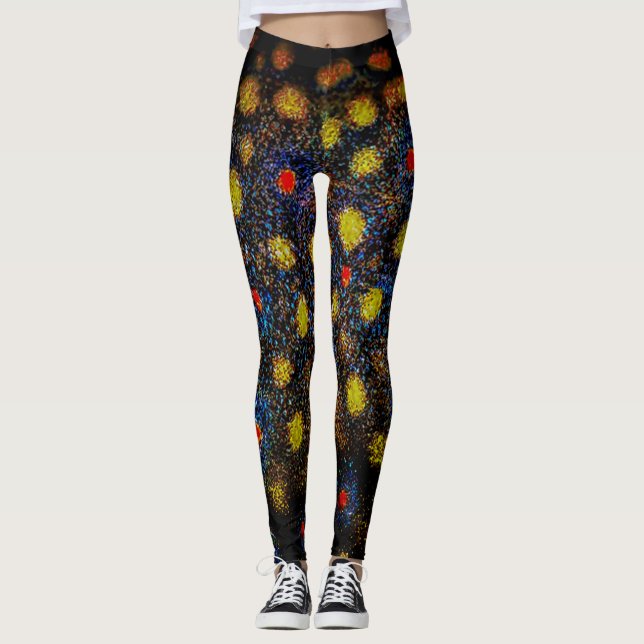 Legging Pele da truta (Frente)