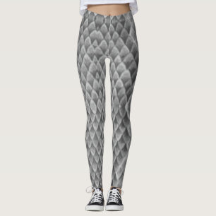 Legging Pele de Cobra de cinza