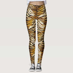 Legging Pele de tigre, na moda, tigre, riscado, impressão