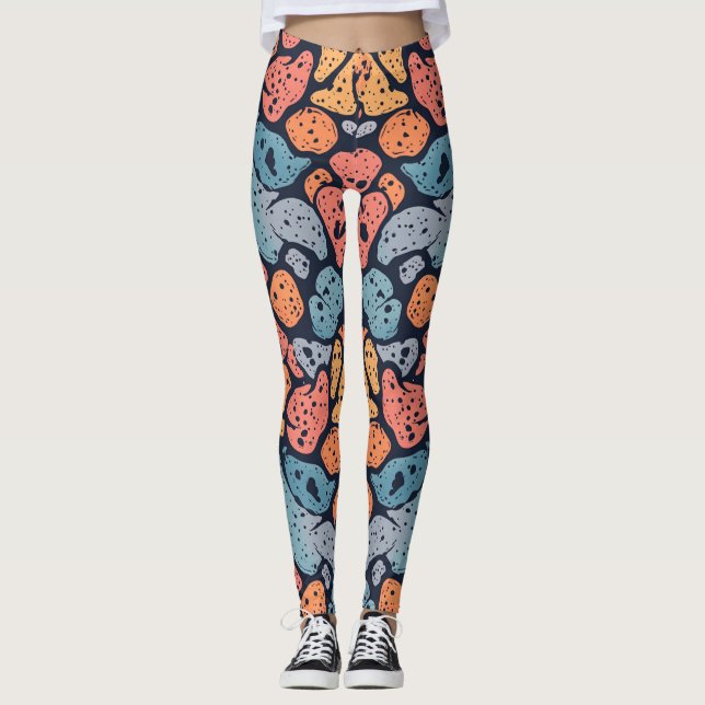 Legging pele engraçada (Frente)