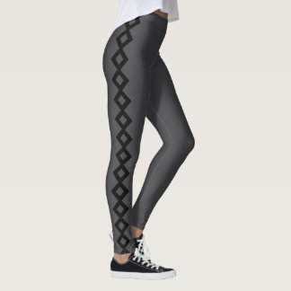 Legging Peles escuras de cinza