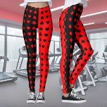 Legging Peles, espadas, corações, diamantes - legal<br><div class="desc">Legal design a preto e vermelho para todos os fãs de pôquer e ponte e todos que gostam dos símbolos de cartas! Excelente de presente para ela!</div>