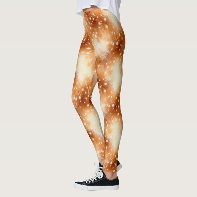 Legging Pelo Macio de Corça Floresta Aconchegante (Esquerda)