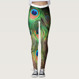 Legging Penas de Pavão 3