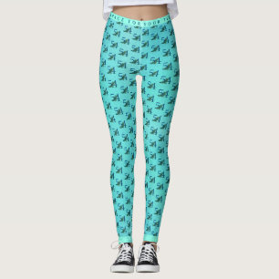 Legging Penas de Pavão para Aniversário ou Aniversário de